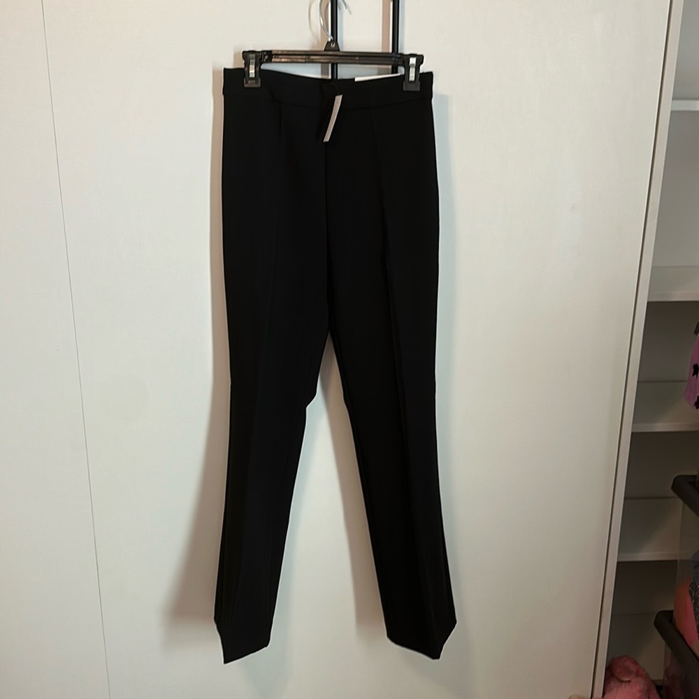 Ann Taylor The Side Zip Trouser - High Rise - Size 4 - Black - NWT